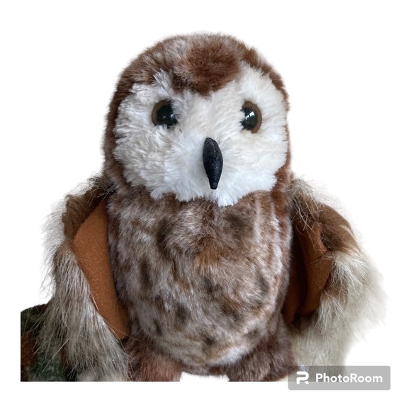 Owl Toy Stuffed Animal Douglas The Cuddle Toy NWT - Picture 4 of 7